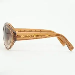 Louis Vuitton Obsession Rond Sunglasses Honey - Z0032E Preloved Louis Vuitton Obsession Round Glitter Honey  main image 4